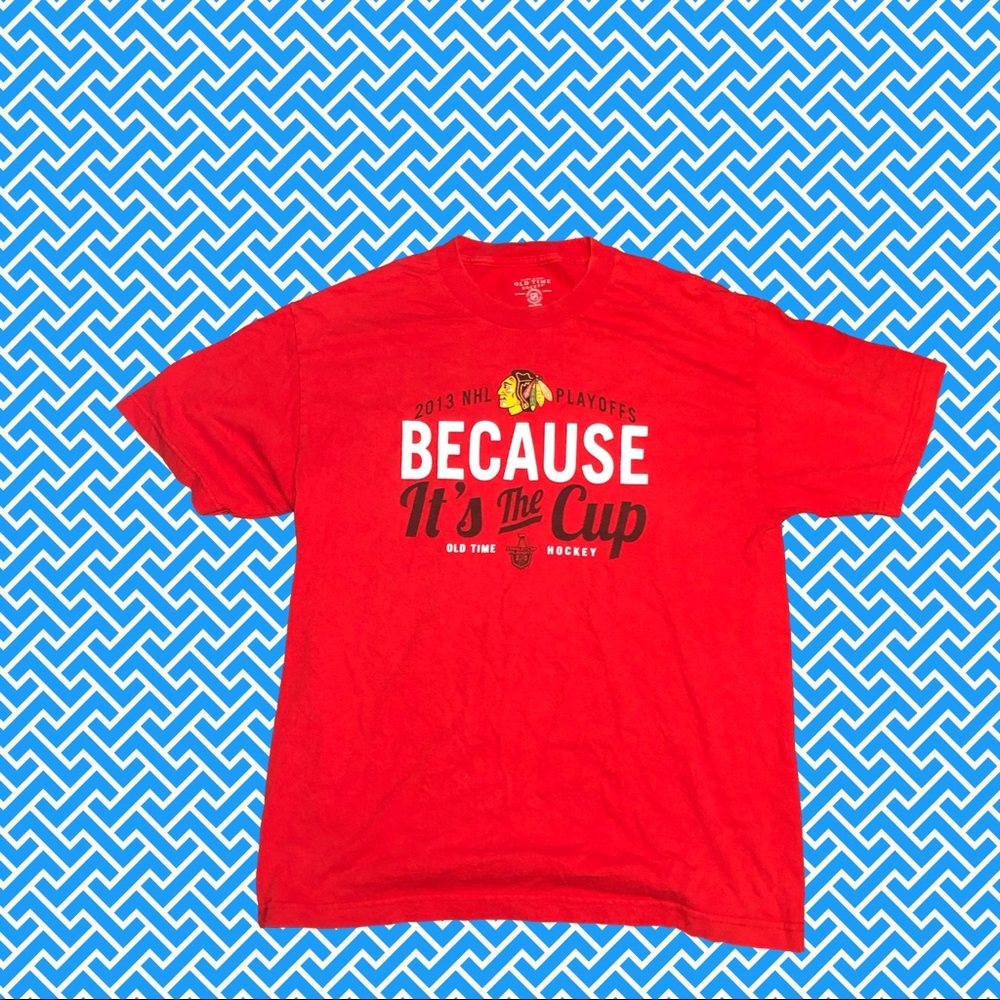 2013 NFL Playoffs Blackhawks Tee